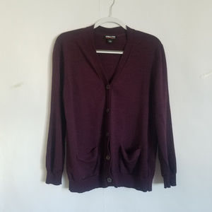 Large purple Cardigan -Kirkland Signature